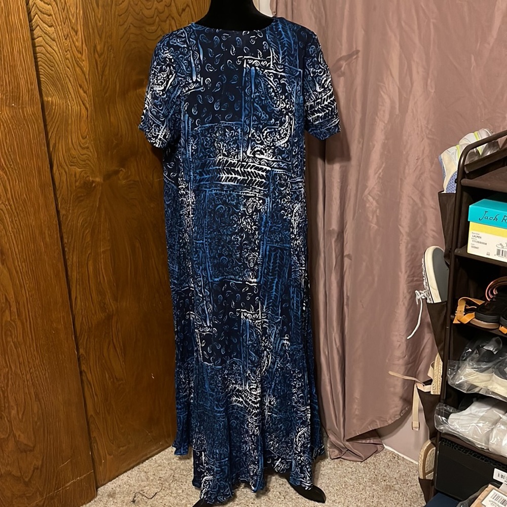 Woman Within NWOT maxi dress,sz.L(18-20) - Picture 2 of 4